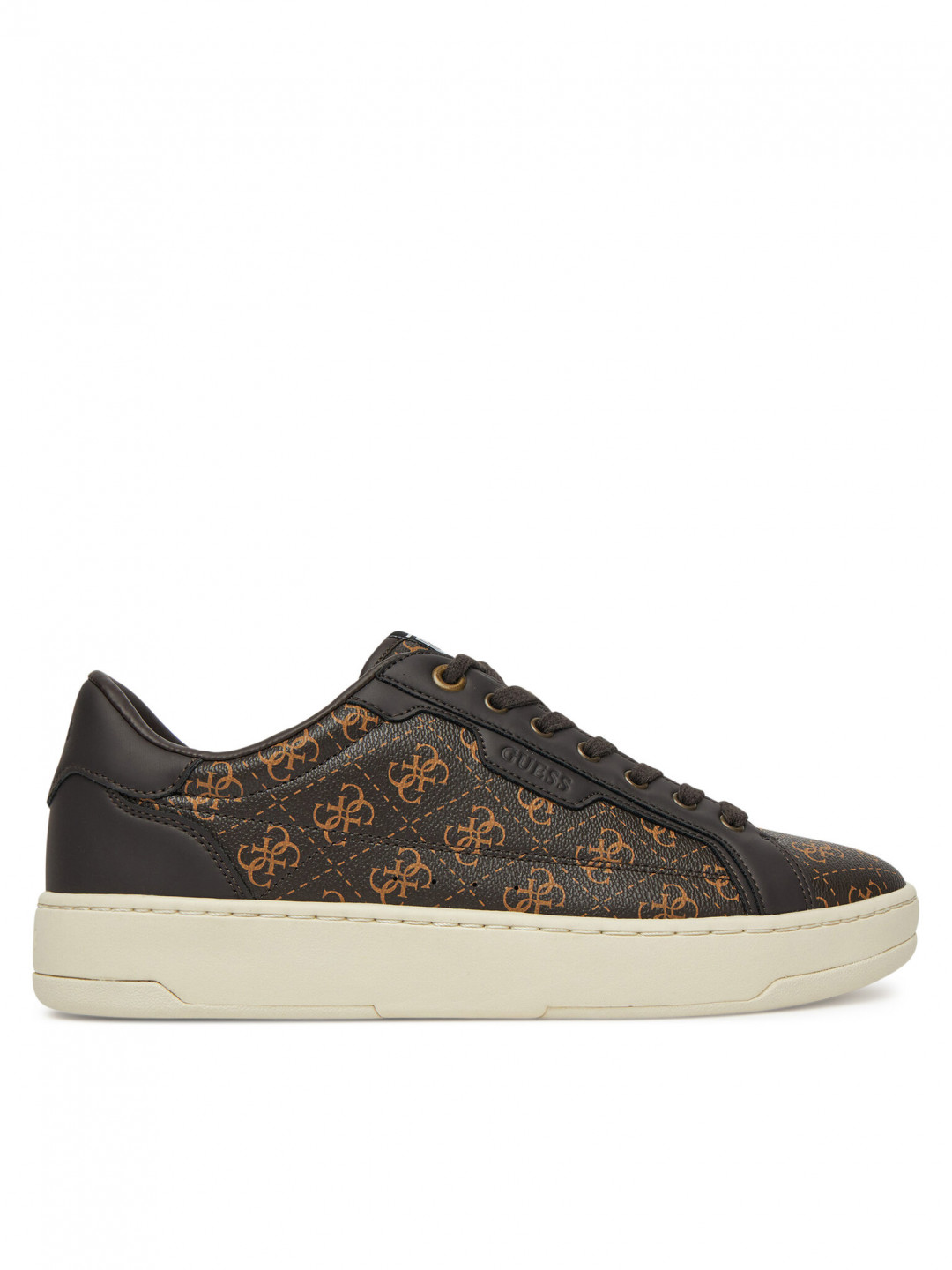 Guess Sneakersy FMJVIC ELE12 Hnědá
